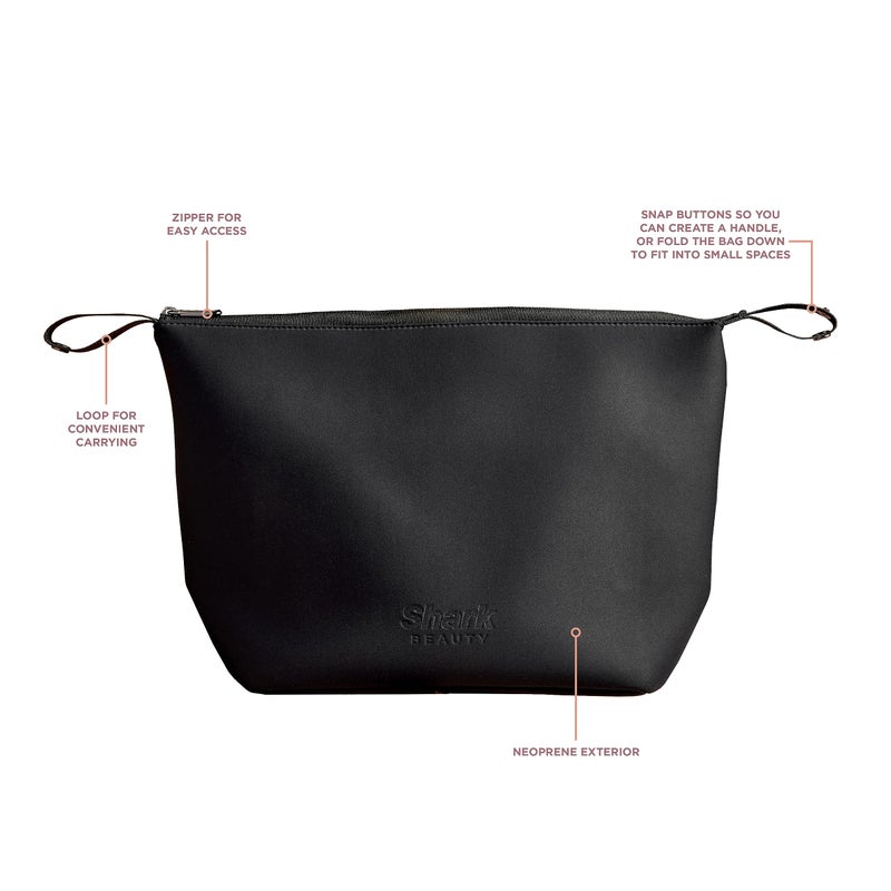 Shark Beauty Storage Bag, Black - Image 3