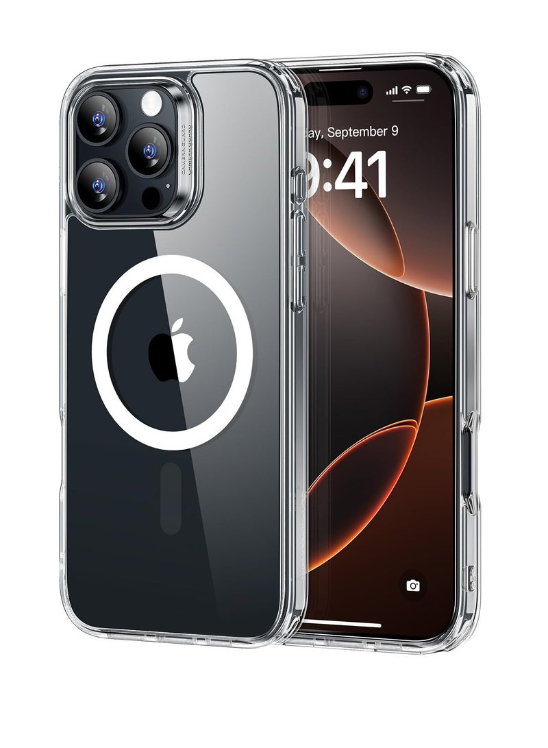 SOKAD for iPhone 16 Pro Max Case, MagSafe Compatible, Shockproof Protection, Magnetic Phone Case for iPhone 16 Pro Max 6.9 Inch, Clear - Image 1