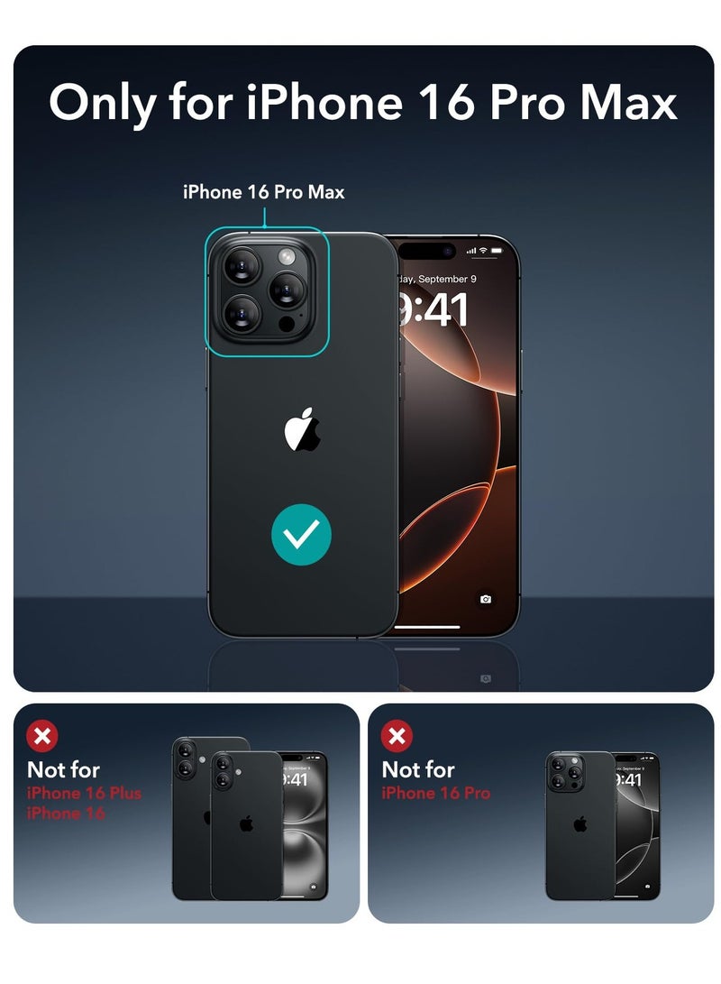 SOKAD for iPhone 16 Pro Max Case, MagSafe Compatible, Shockproof Protection, Magnetic Phone Case for iPhone 16 Pro Max 6.9 Inch, Clear - Image 2