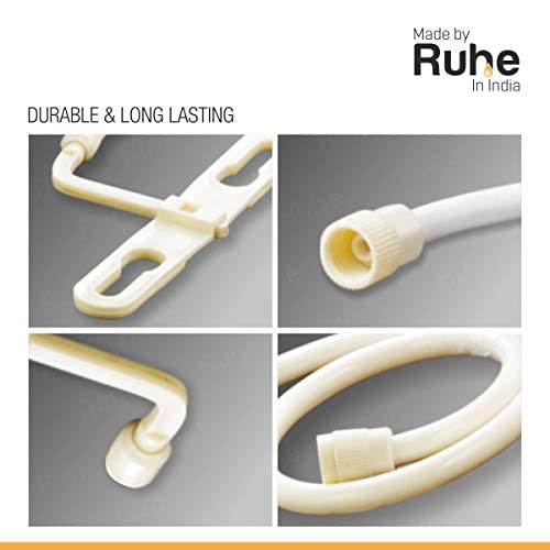 Ruhe® PTMT Jet Hands-Free Spray | PTMT Toilet Bidet Or Jet Hands-Free Spray Flat Nozzle, (1 Meter) - Image 2