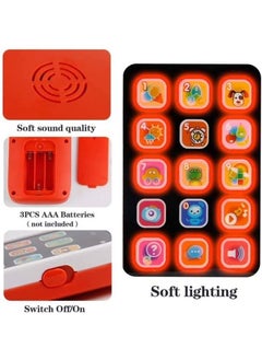 BAYBEE Baybee Electronic Learning Toys Touch Mobile Phone Toys for Kids Cell Phone Toy with 5 Modes Paino Painting Number Cognition Learning Educational Toy Musical Toy Mobile Toys for Baby Kids Toddlers  - Image 4