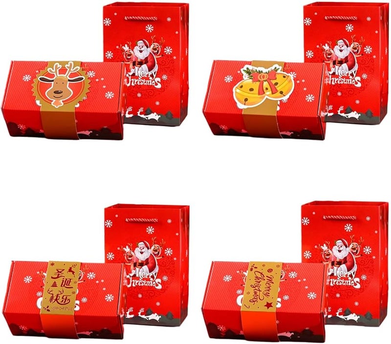 صندوق هدايا قابل لإعادة الاستخدام منبثق زينة حفلة عطلة حرفة ورقية ملحق عرض - Image 4