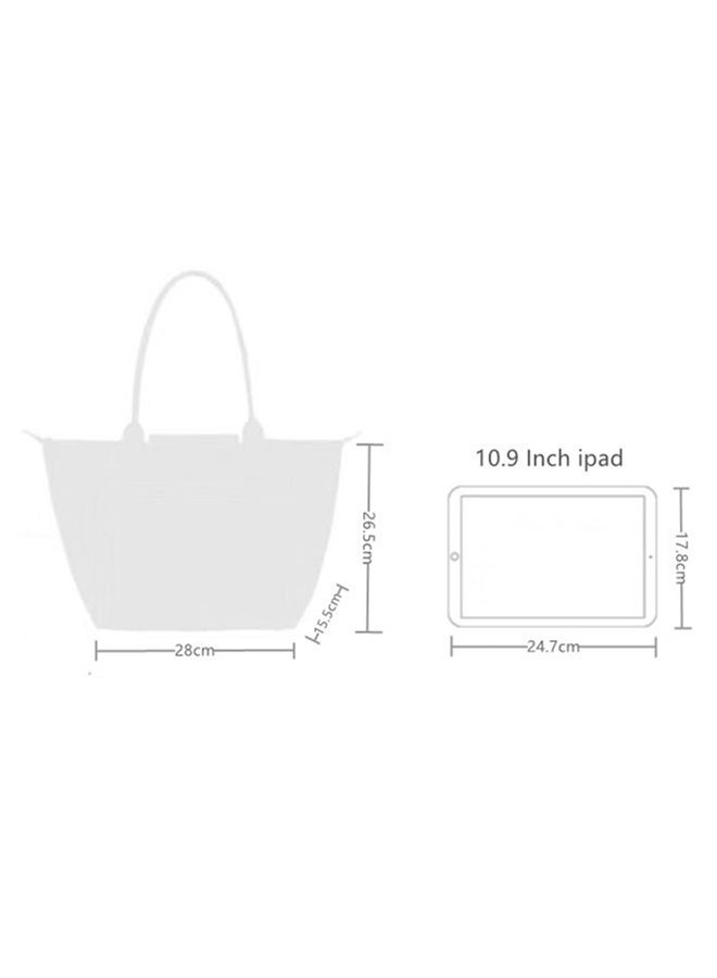 Longchamp Medium Tote Bag for Women, Foldable Bag With Zipper Shoulder Bag, Handbag for Travel, Work Gift Bags - Image 3