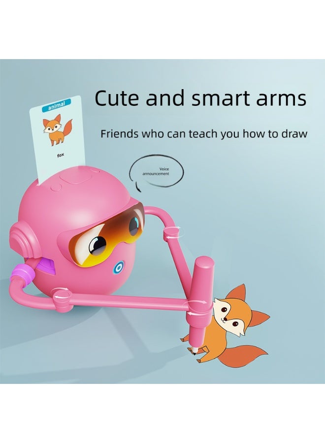 Intelligent Automatic Drawing Robot, Early Childhood Children's Drawing Teaching Machine, Birthday Gift Toy - Image 1