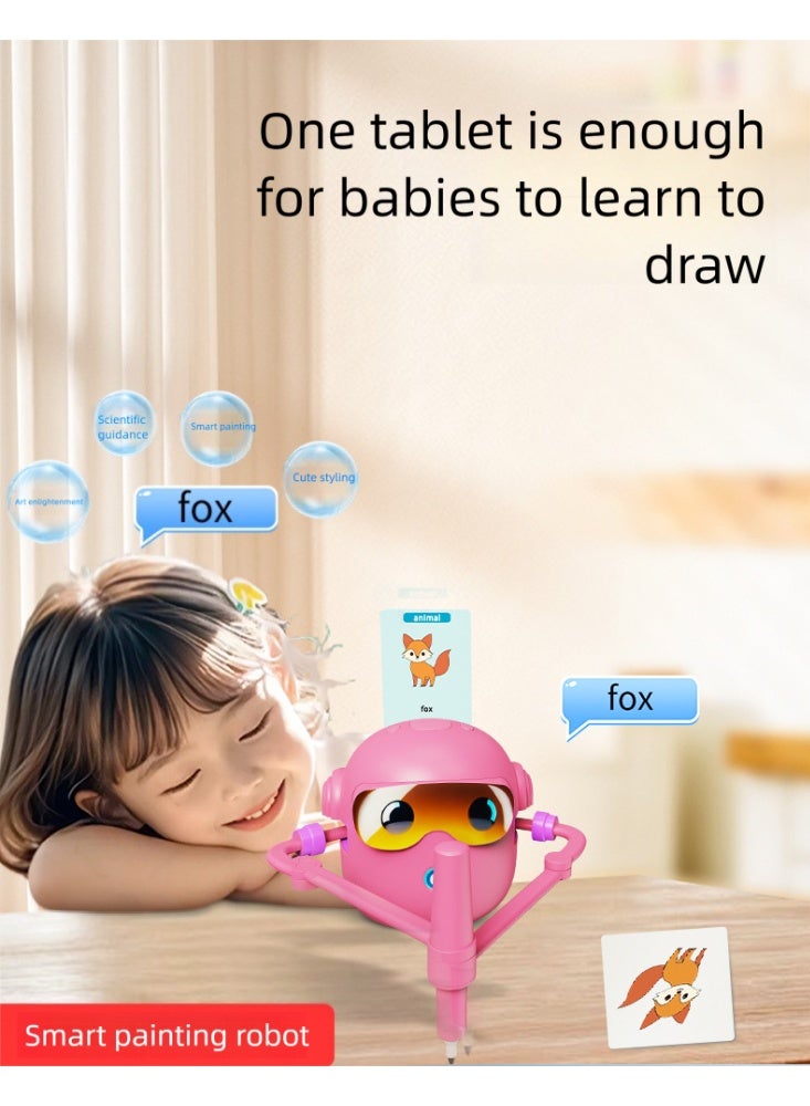 Intelligent Automatic Drawing Robot, Early Childhood Children's Drawing Teaching Machine, Birthday Gift Toy - Image 2