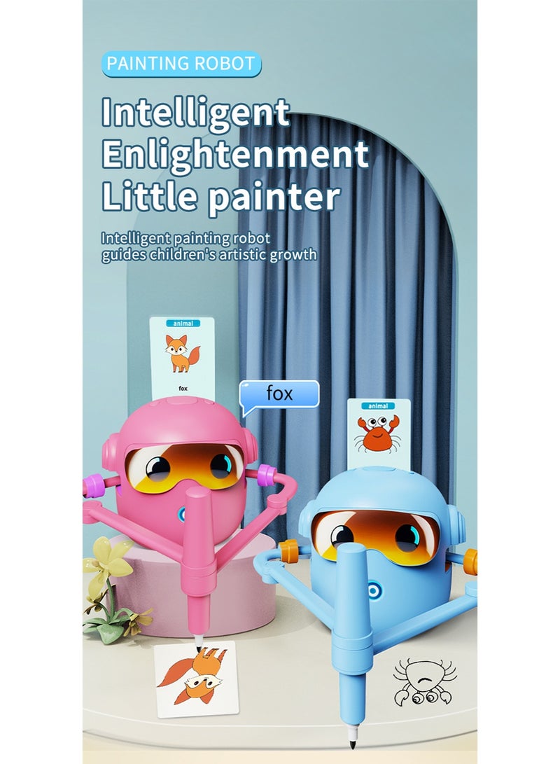 Intelligent Automatic Drawing Robot, Early Childhood Children's Drawing Teaching Machine, Birthday Gift Toy - Image 3