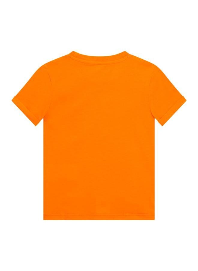 GUESS Kids Printe Crew Neck T-Shirt  - Image 2