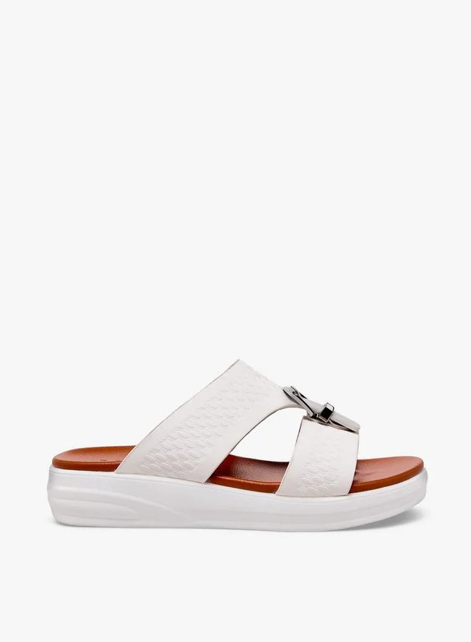 LBL By Shoexpress WHITE Boys Slip-On Arabic Sandals for Men | Best Price UAE