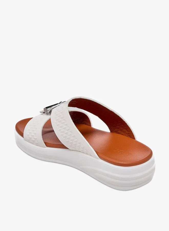 LBL By Shoexpress WHITE Boys Slip-On Arabic Sandals for Men | Best Price UAE
