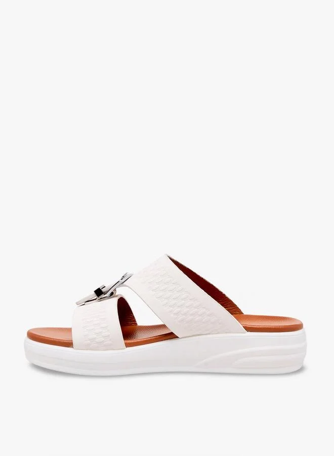 LBL By Shoexpress WHITE Boys Slip-On Arabic Sandals for Men | Best Price UAE
