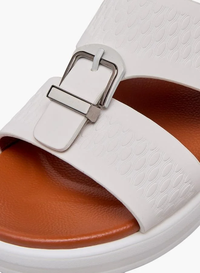 LBL By Shoexpress WHITE Boys Slip-On Arabic Sandals for Men | Best Price UAE