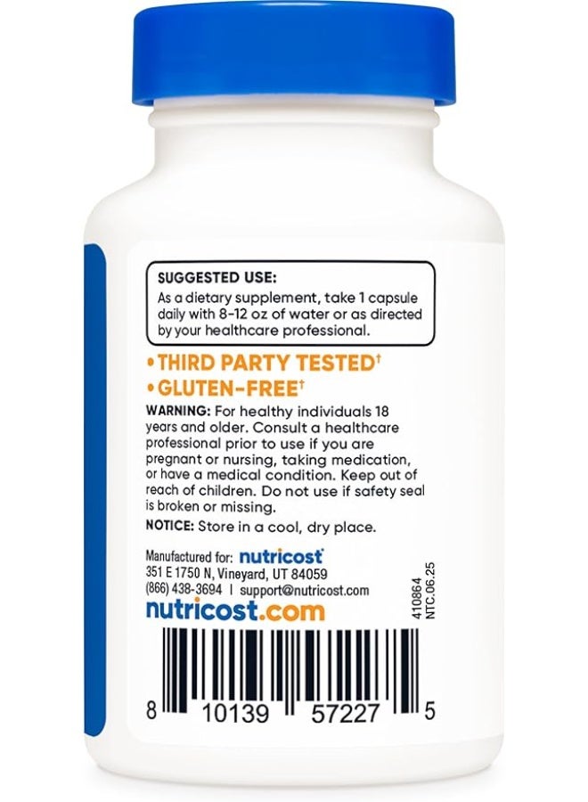 Nutricost, PQQ، 20 ملغ، 60 كبسولة - Image 4