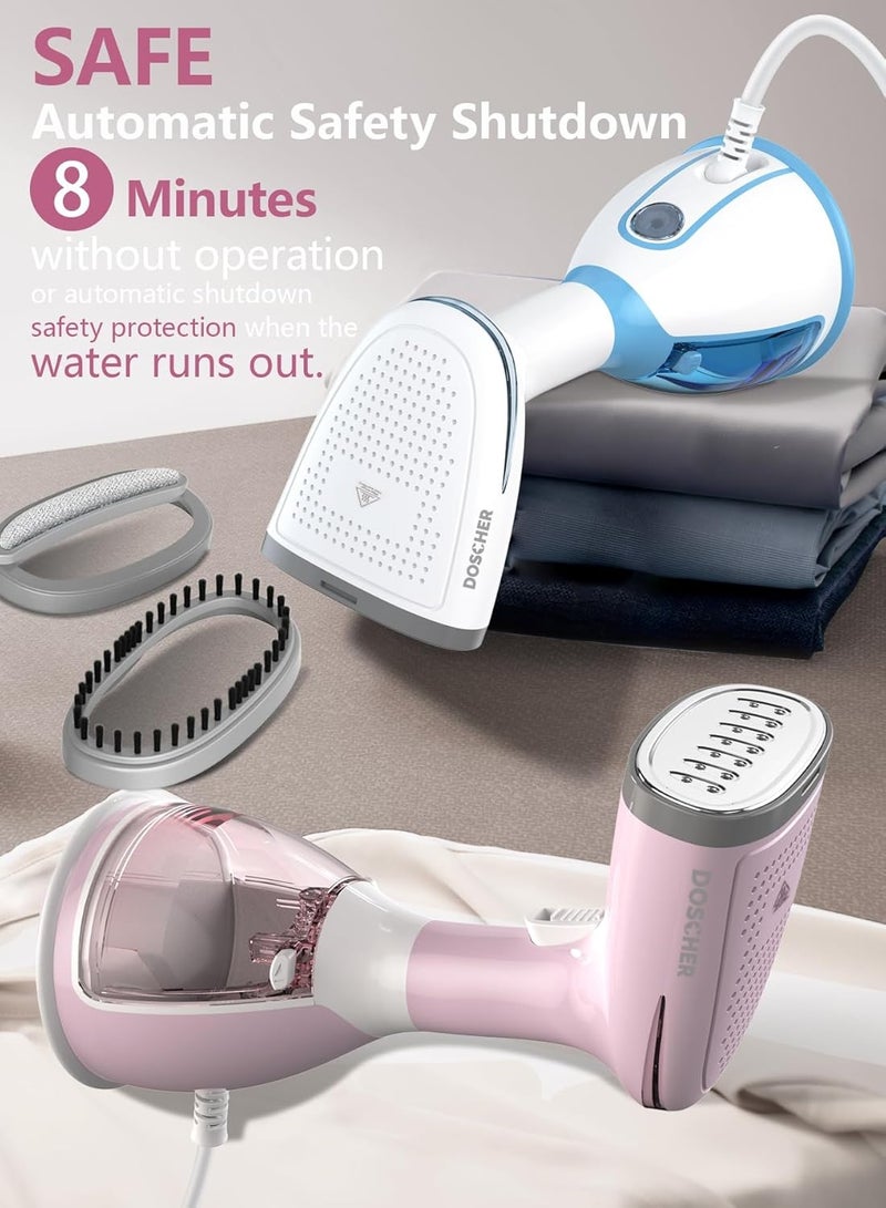 دوشر مكواة بخار للملابس من دوشر، مكواة ملابس يدوية عالية الطاقة - Image 3