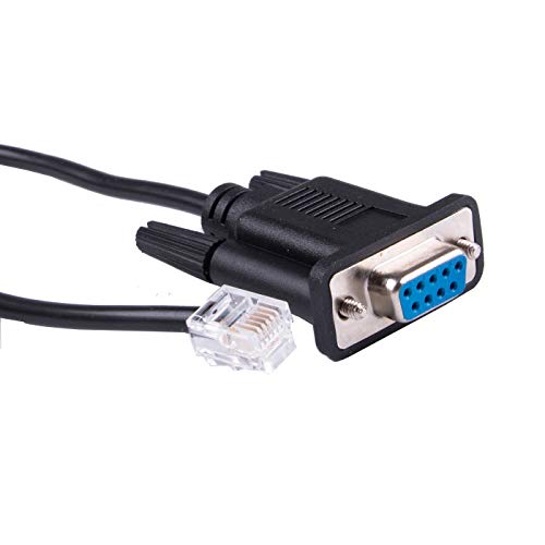 Suamdoen USB RS232 to RJ11 for Keyence PLC to PC Communication Cable (DB9 to RJ11/6P6C) - Image 2