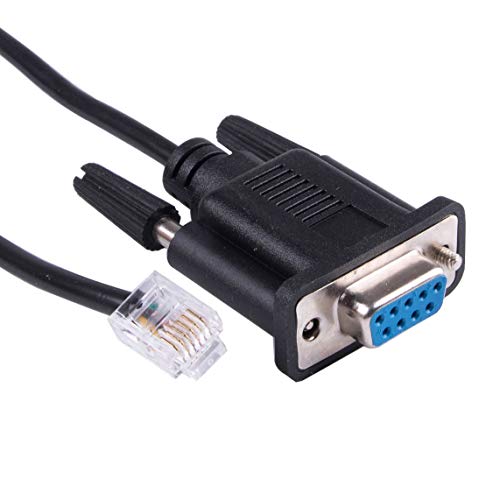 Suamdoen USB RS232 to RJ11 for Keyence PLC to PC Communication Cable (DB9 to RJ11/6P6C) - Image 1