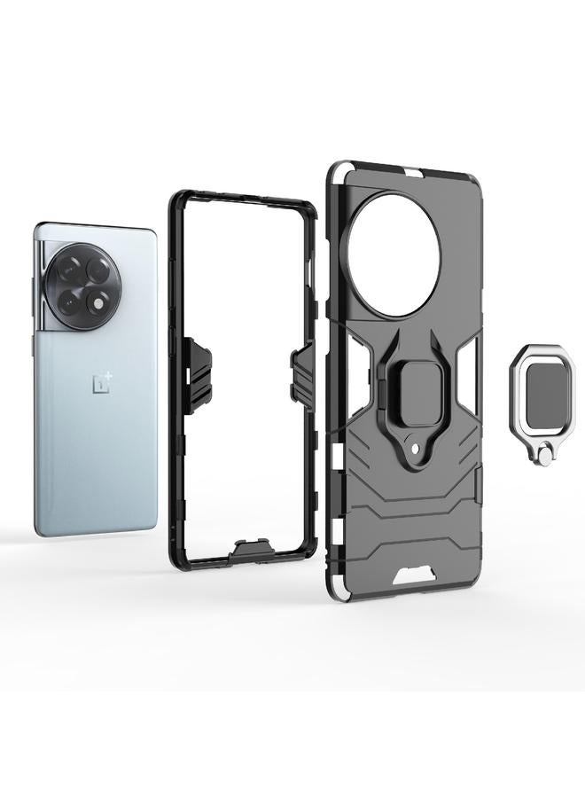 S-TOP Case For OnePlus Ace 2 Pro Shockproof PC + TPU Holder Phone Case - Image 3