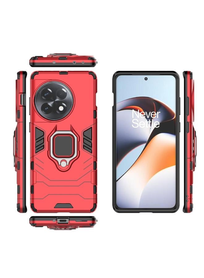 S-TOP Case For OnePlus Ace 2 Pro Shockproof PC + TPU Holder Phone Case - Image 2