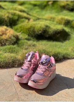 LITTLE ROCKZ حذاء رياضي بإضاءة فلاش LED أنيق من Heelys مع عجلات ونعل لايتنينج  - Image 4