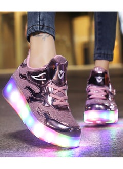LITTLE ROCKZ حذاء رياضي بإضاءة فلاش LED أنيق من Heelys مع عجلات ونعل لايتنينج  - Image 2
