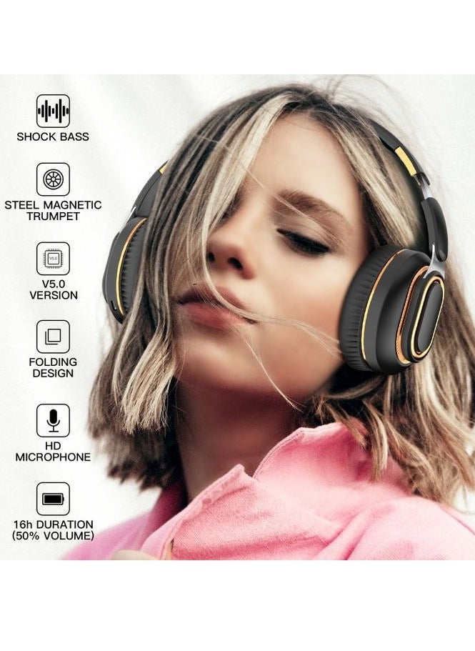 Music Pioneer H7 Wireless Bluetooth 5.2 Headset Stereo HIFI earphone  - Image 2