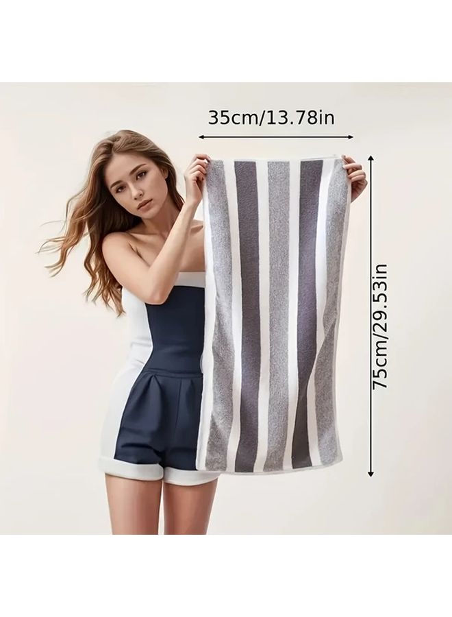 Quick Drying Microfiber Bath Towel 35cm X 75cm Absorbent Soft For Home Hotel Spa - Image 2