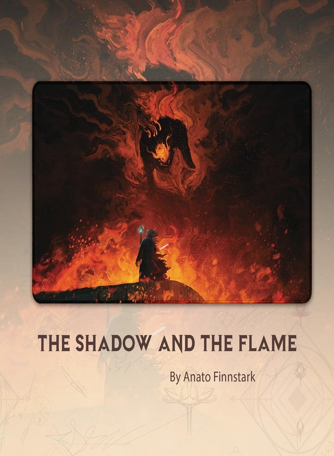 Paramint The Shadow and The Flame (Stitched) - MTG Playmat by Anato Finnstark - Compatible with Magic The Gathering Playmat - Original Designs - Image 3