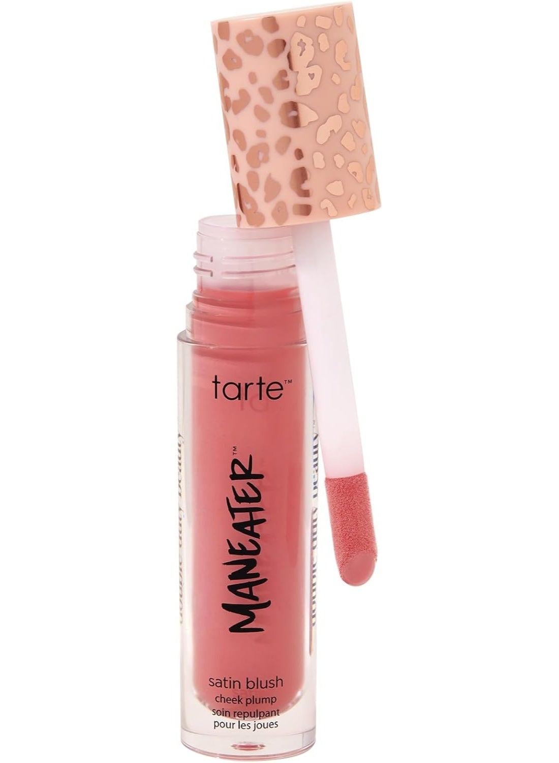 Tarte Maneater Satin Blush Cheek Plump Pink Coral 8 g