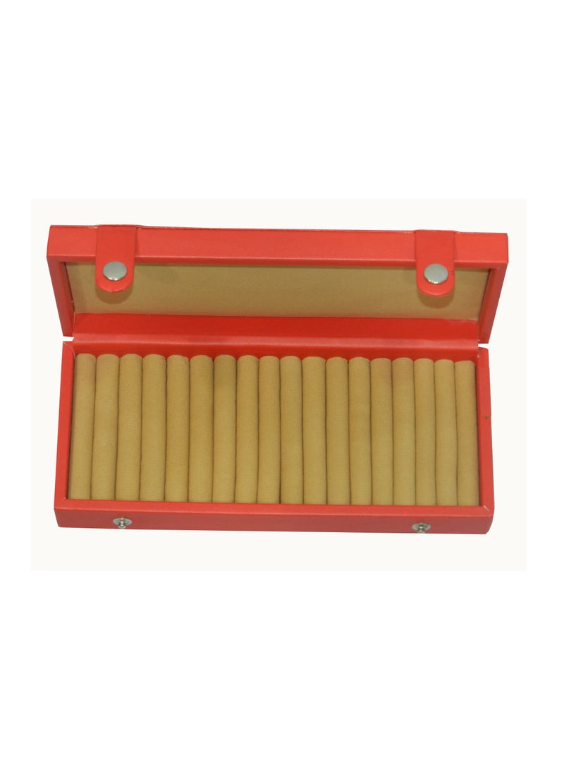 LAVERI LEATHER Laveri Faux Leather Designer New Collection Ring And Cufflink Box  - Image 3