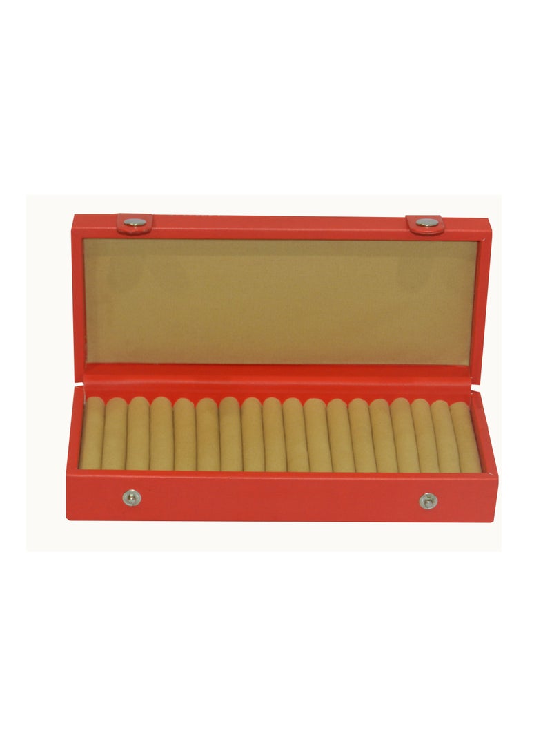LAVERI LEATHER Laveri Faux Leather Designer New Collection Ring And Cufflink Box  - Image 1