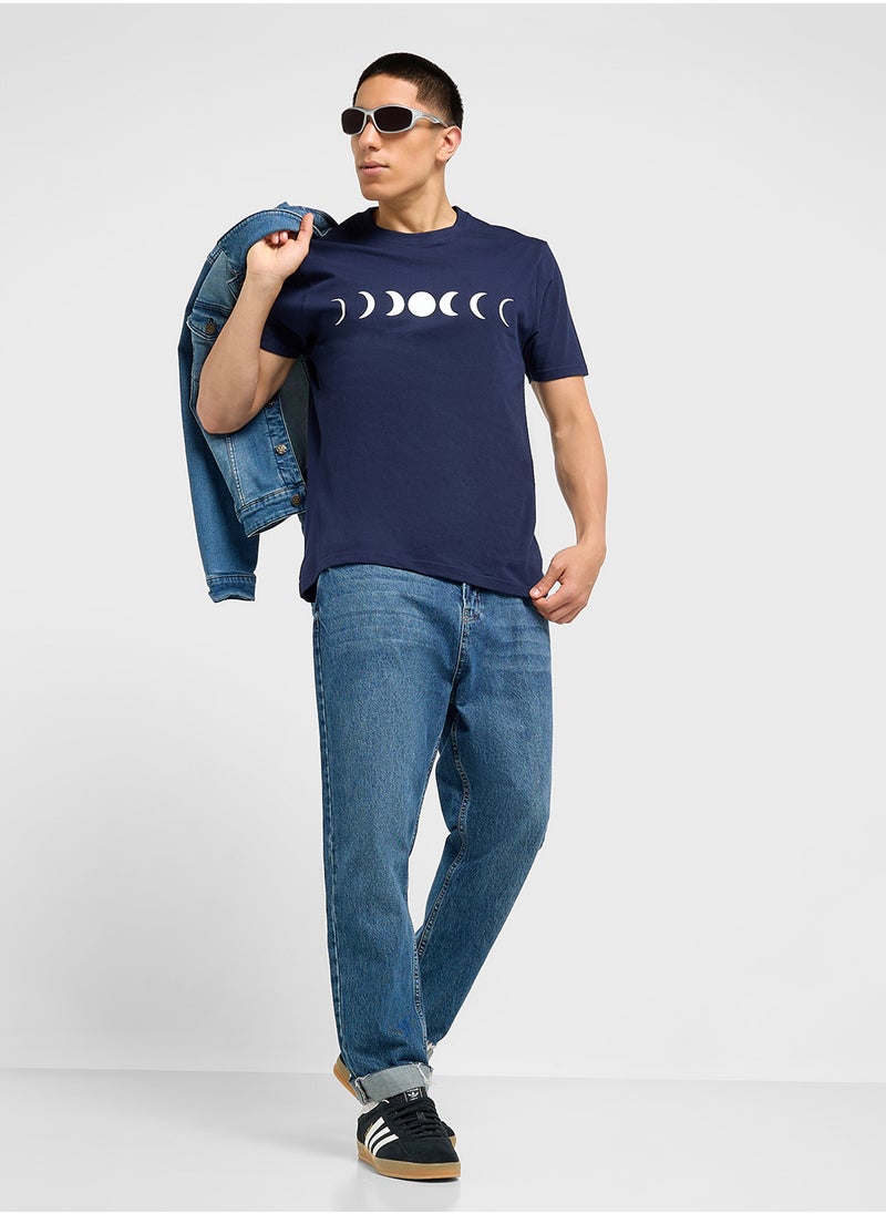 Seventy Five Basics Printed T-Shirt  - Image 4