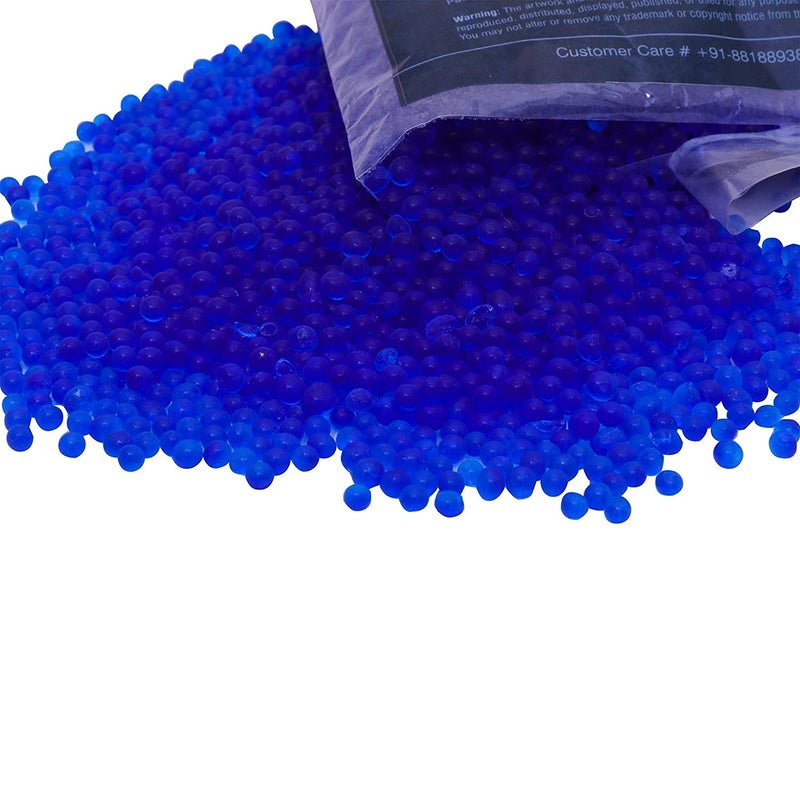 Elysian Color Indicating Desiccant Silica Blue Gel Beads Premium Blue Indicating Silica Gel Desiccant Beads Absorbent Rechargeable For Moisture Room Kitchen Wardrobe 3 Kg - Image 2
