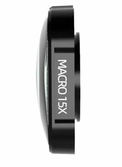 Excefore 15X Macro Lens, Multi-Layer Coating Camera Lens, Black Optical Glass Lens, Lens Accessories for GoPro Hero 9  - Image 3