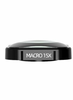 Excefore 15X Macro Lens, Multi-Layer Coating Camera Lens, Black Optical Glass Lens, Lens Accessories for GoPro Hero 9  - Image 4