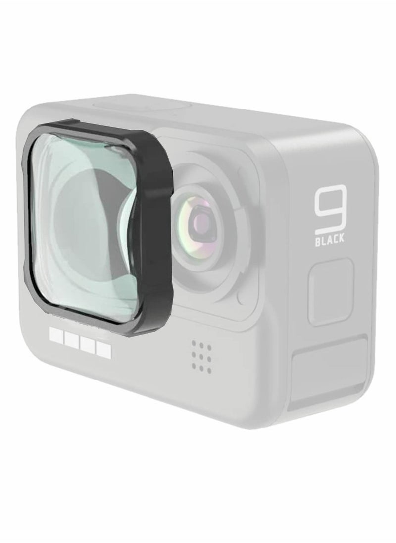 Excefore - 15X Macro Lens, Multi-Layer Coating Camera Lens, Black Optical Glass Lens, Lens Accessories for GoPro Hero 9 - Image 1