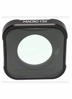 Excefore 15X Macro Lens, Multi-Layer Coating Camera Lens, Black Optical Glass Lens, Lens Accessories for GoPro Hero 9  - Image 2
