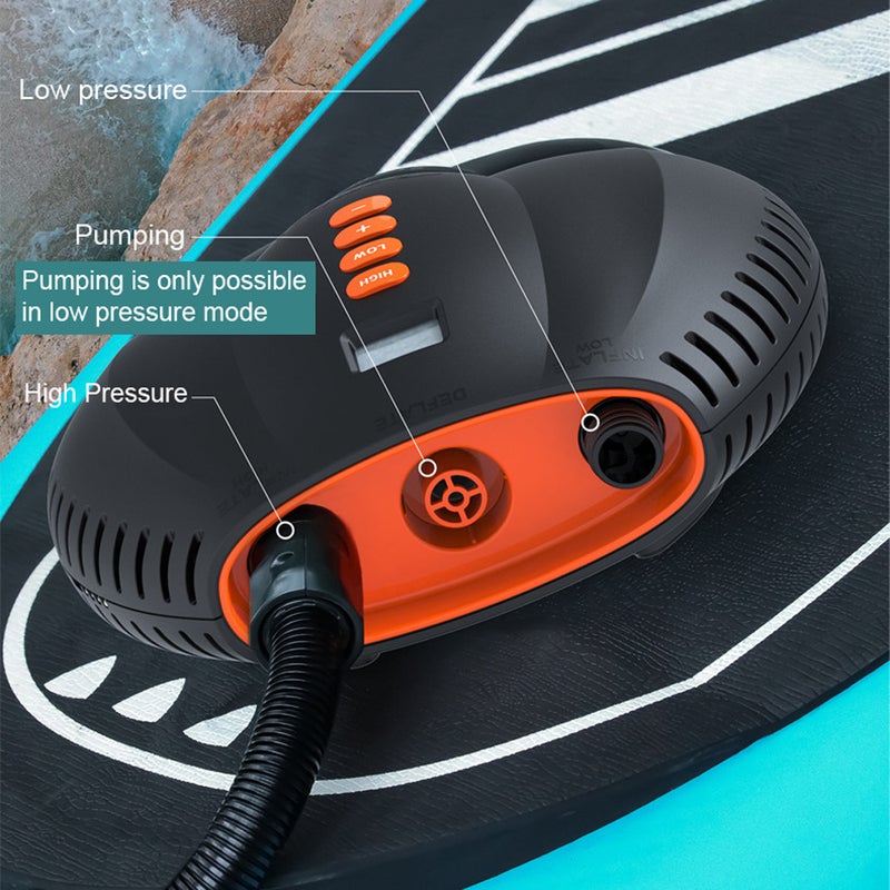 Multifunctional Portable Electric Inflator Outdoor High Power Inflator Air Pump Handheld Digital Display Surfboard SwimmingRing Inflator - Image 4