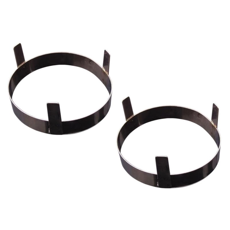 Stainless Steel Coconut Stand Rack 2Pcs For Kitchen Steaming Serving - Image 2