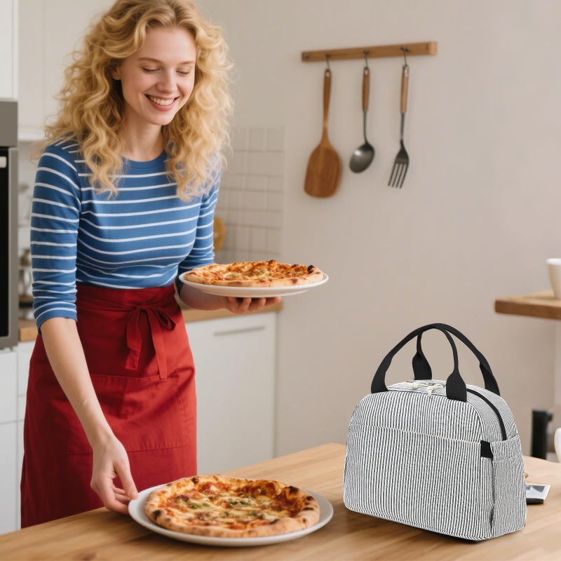 Bluboon Lunch Box for Women Cute Lunch Bag Reusable Insulated Lunch Bags Large Capacity Lunchbox Cooler for Work Picnic or Travel - Image 4