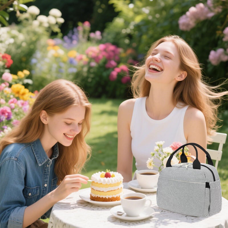 Bluboon Lunch Box for Women Cute Lunch Bag Reusable Insulated Lunch Bags Large Capacity Lunchbox Cooler for Work Picnic or Travel - Image 2