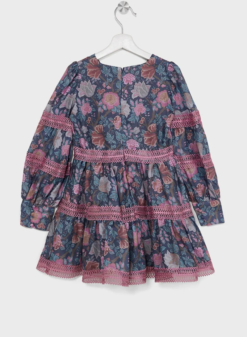 Bardot Junior Floral Tiered Dress