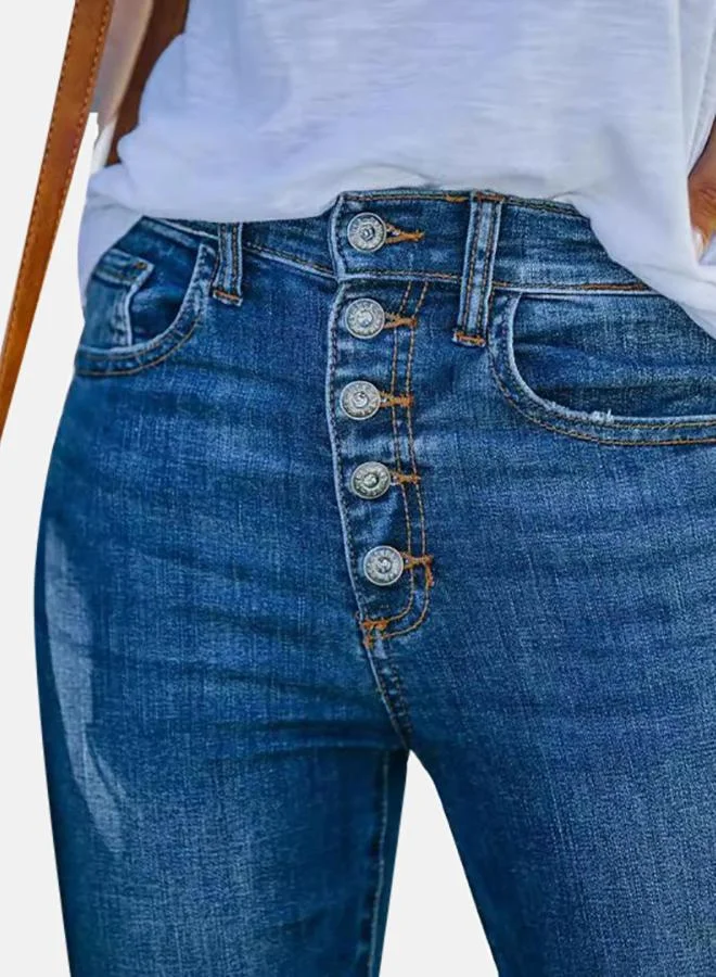 يونيكي Blue Bootcut & Flared Jeans