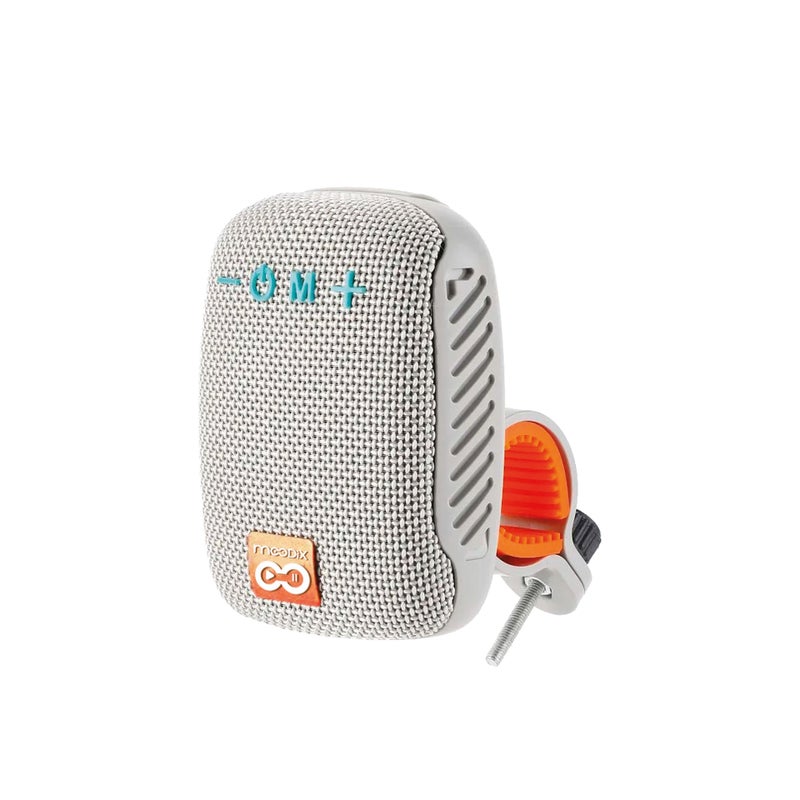 Moodix Portable Wireless Bluetooth Speaker, Grey - Image 1