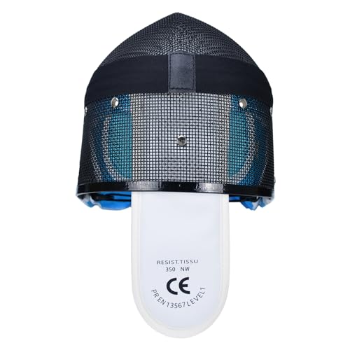 FEFOSAEP Epee Fencing Mask - 350N Mask with Removable Lining - CE Certified Epee Fencing Helmet (Removable Lining, Small) - Image 5