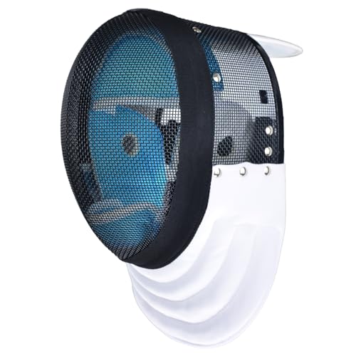 FEFOSAEP Epee Fencing Mask - 350N Mask with Removable Lining - CE Certified Epee Fencing Helmet (Removable Lining, Small) - Image 2