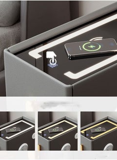 keke Smart Bedside Table Rechargeable And Multifunctional Wireless Charging And BT Speaker For Bedroom 35 X 40  - Image 2