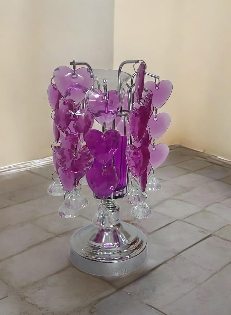 Touch LED Fragrance Lamp with Aroma Diffuser Purpule  - Image 1