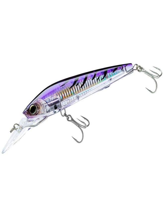 DUEL Yo-Zuri R1164-CPBN 3D Magnum Trolling Sinking Lure, Purple Mackerel, 180mm 7" - Image 1