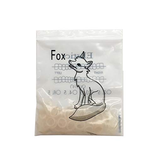 Angzhili 10 Bag Dental Orthodontic Rubber Bands Orthodontic Elastic Orthodontic Supply 3.5 Oz (1/4") - Image 1