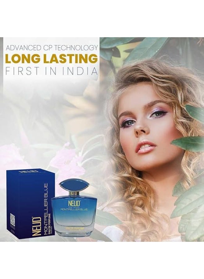 NEUD Montpellier Blue Luxury Perfumes for Women - 100ml - Image 3