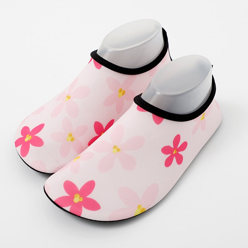 Children'S Beach Shoes New Non-Slip Soft Sole Outdoor Wading Shoes Indoor Floor Fitness Yoga Shoes And Socks - Image 1